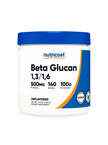 Бета Глюкани 1.3 / 1.6 g 100 g прах | Nutricost