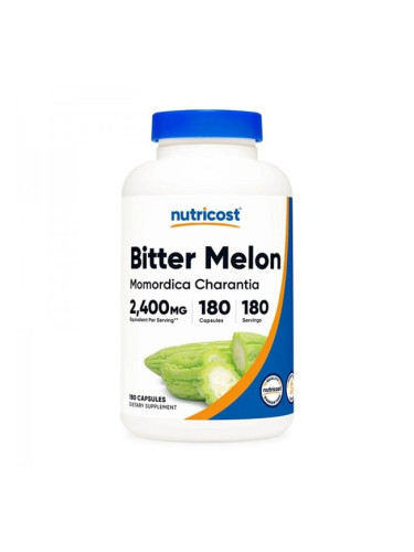 Горчив пъпеш 600 mg 180 капсули | Nutricost