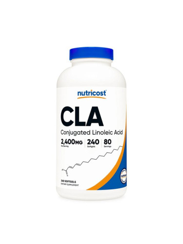 Конюгирана линолова киселина 800 mg 240 софтгел капсули | Nutricost