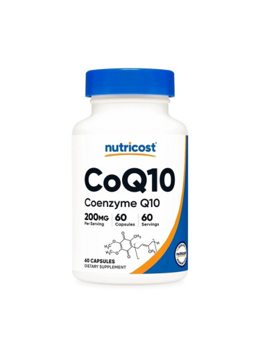 Коензим Q10 200 mg 60 капсули | Nutricost