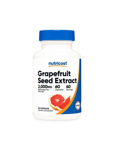 Грейпфрут (екстракт от семена) 500 mg 60 капсули | Nutricost