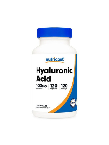 Хиалуронова киселина 100 mg 120 капсули | Nutricost