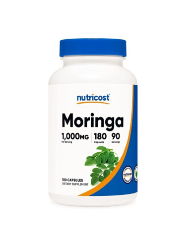 Моринга (екстракт от лист) 500 mg 180 капсули | Nutricost
