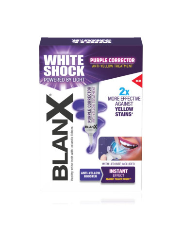 BlanX Shock Purple Treatment комплект за избелване за зъби