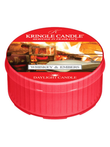 Kringle Candle Whiskey & Embers чаена свещ 42 гр.