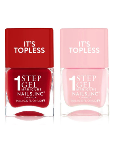 Nails Inc. It’s Topless Duo Set комплект лак за нокти