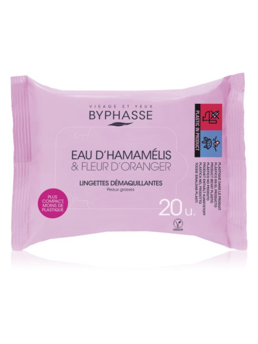 BYPHASSE Eau D Hamamelis кърпички за почистване на грим 20 бр.