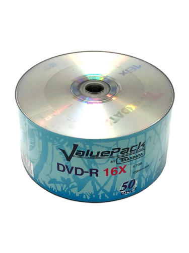 DVD-R Traxdata 16X 4.7 GB 50бр