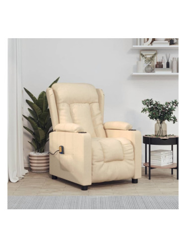 Sonata H Масажен стол, кремав, текстил