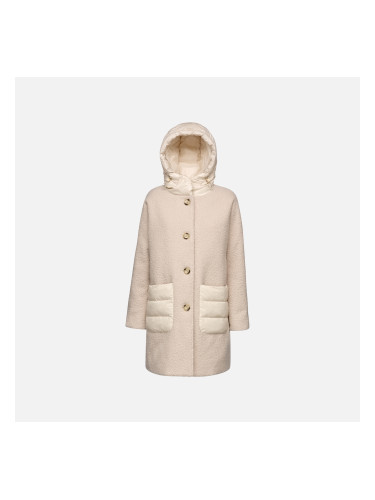 Women's Cream Jacket Geox Calithe - Women's