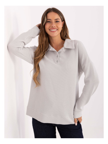 Blouse-LK-BZ-510126.00-light grey