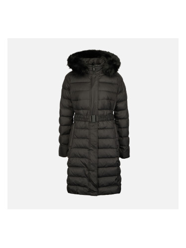 Black Women's Down Jacket Geox Catria - Women's