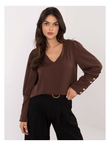 Blouse-MI-BZ-M721.38-dark brown