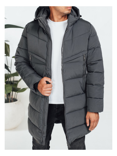 Мъжко зимно яке DStreet с качулка