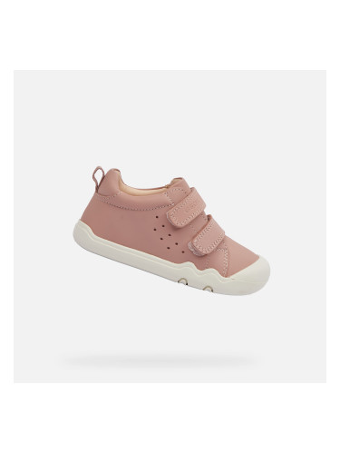 Old Pink Girls' Barefoot Sneakers Geox Steppieup - Girls