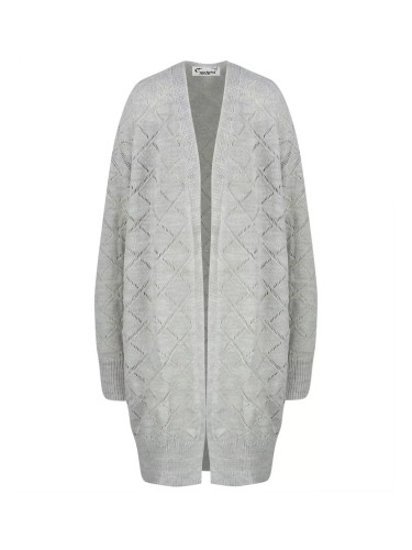 Pri Long warm openwork cardigan IZABELLA