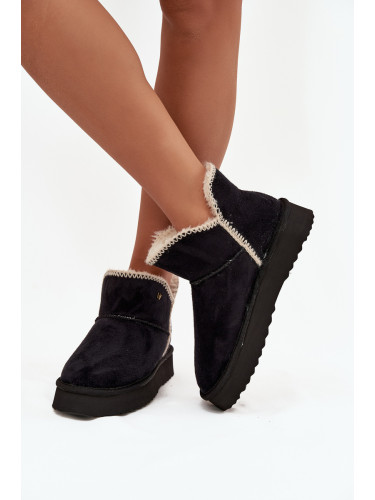 Дамски зимни обувки на платформа Wrangler