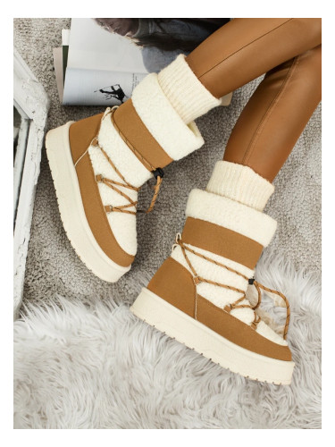 Resti Women's snow boots camel