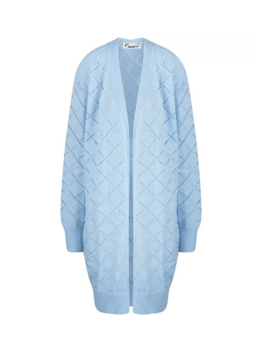 Pri Long warm openwork cardigan IZABELLA