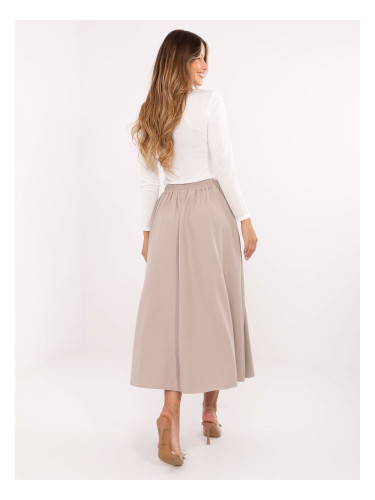 Бежова миди пола