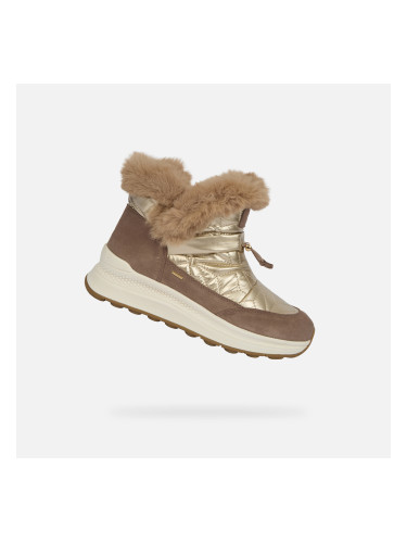 Geox Spherica X2 Brown Women's Ankle Boots - Ladies