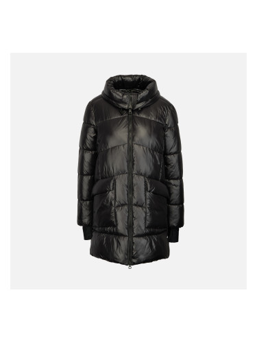 Black Women's Down Jacket Geox Serilda - Women's