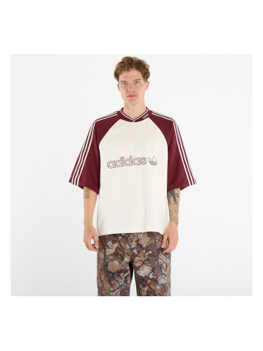 Тениска adidas Premium Jersey Cream White L