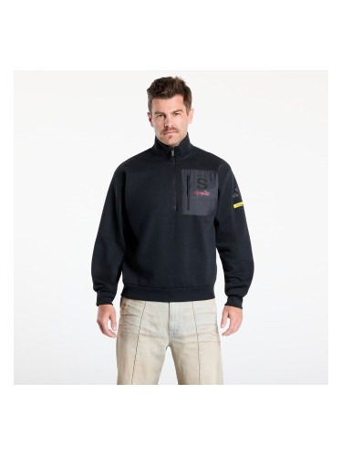 Суитшърт adidas x Footshop x Sparta 1/4 Zip UNISEX Black XS