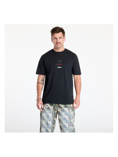 Тениска adidas x Footshop x Sparta T-Shirt Logotype UNISEX Black M