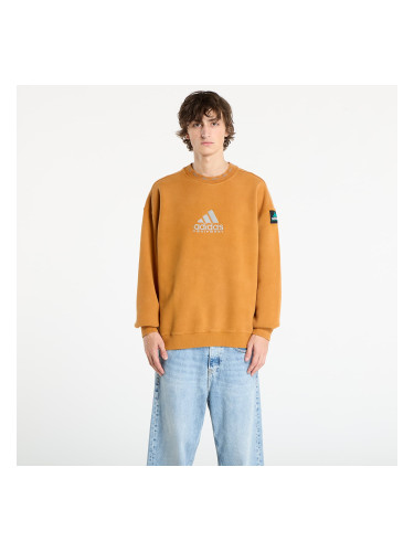 Суитшърт adidas Equipment Reflective Embroidery Crew Craft Ochre/ Lucid Pink L