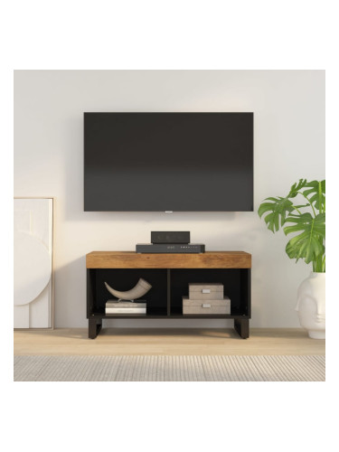 Sonata H ТВ шкаф, 85x33x43,5 см, масивно мангово дърво