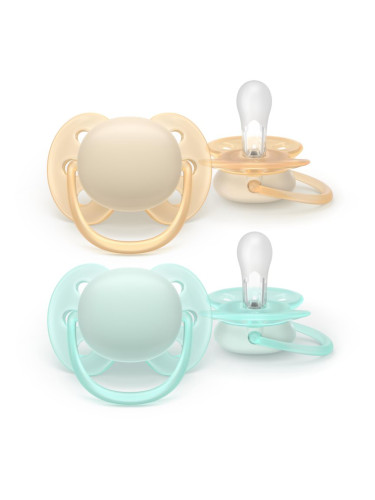 Philips Avent Ultrasoft SCF091/40 0-6 m биберон Neutral 2 бр.