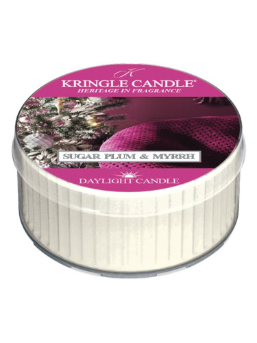 Kringle Candle Sugar Plum & Myrrh Daylight ароматна свещ 42 гр.