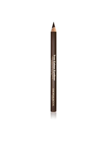 Dermacol True Colour Eyeliner дълготраен молив за очи цвят 02 Brown 4 гр.
