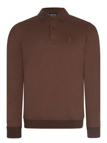 V9007 DEWBERRY MEN'S SWEATSHIRT-BROWN
