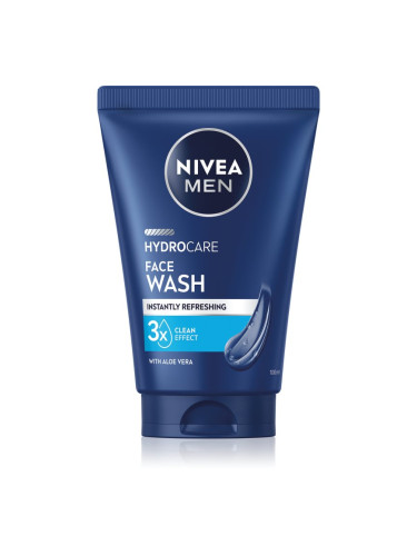 NIVEA MEN Hydrocare овлажняващ почистващ гел 100 мл.