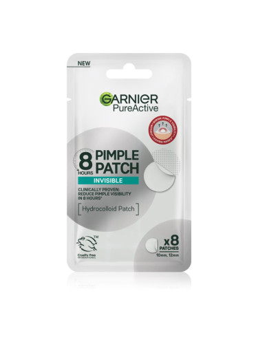 Garnier Pure Active Pimple Patch лепенки за проблемна кожа против акне 8 бр.