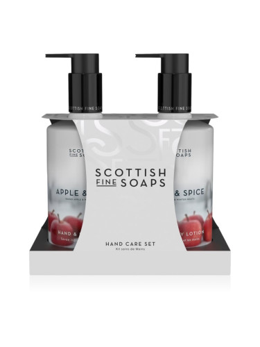 Scottish Fine Soaps Apple & Spice подаръчен комплект за ръце и тяло