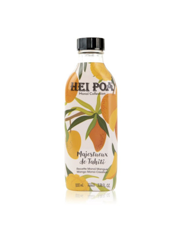 Hei Poa Pure Tahiti Monoï Oil Mango Scent мултифункционално масло за тяло и коса 100 мл.