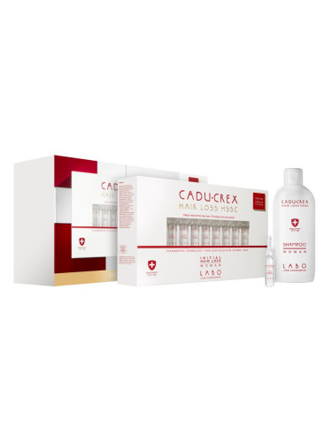 CADU-CREX Hair Loss HSSC Advanced Hair Loss грижа за косата за жени против напреднал косопад изгодна опаковка
