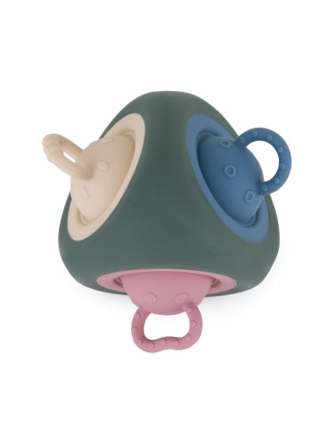 Petite&Mars Pop Up Triangle 10m+ гризалка Misty Green 1 бр.