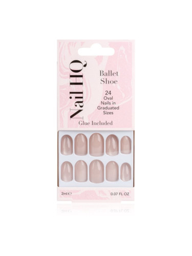 Nail HQ Ballet Shoe Изкуствени нокти 24 бр.