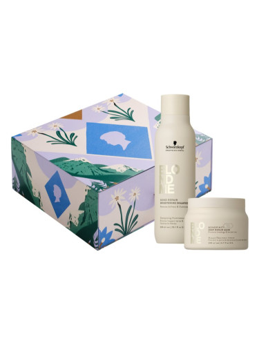 Schwarzkopf Professional Blondme Essentials Gift Box подаръчен комплект за руса коса