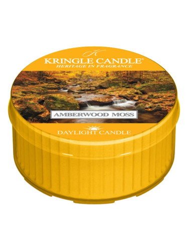 Kringle Candle Amberwood Moss чаена свещ 42 гр.