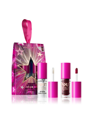 Revolution Xmas 2025 Pout Bomb коледен подаръчен комплект за устни