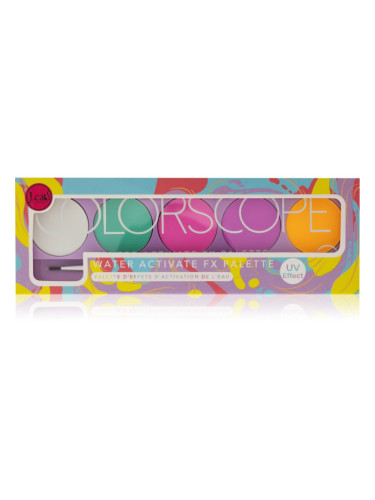 J.Cat Beauty ColorScope палитра за лице с четка цвят 102 Bright 5 гр.