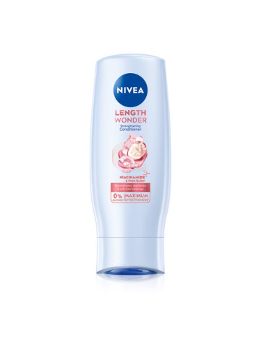 NIVEA Length Wonder подсилващ балсам за цъфтяща коса 200 мл.