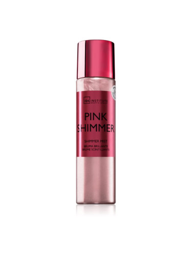 IDC Institute Shimmer Pink мъгла за тяло с блясък 150 мл.