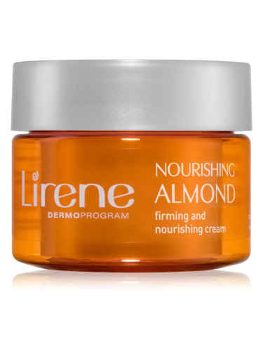 Lirene Hydration & Nourishment Nourishing Almond Хидратиращ и подхранващ крем увеличаващ еластичността на кожата 50 мл.