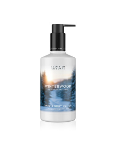 Scottish Fine Soaps Winterwood тоалетно мляко за тяло за ръце и тяло 300 мл.